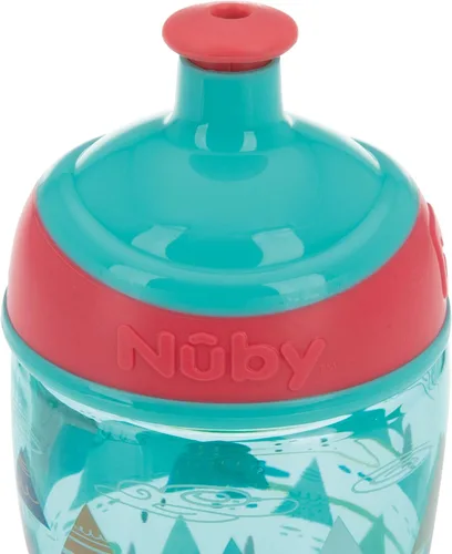 Vista 2 de Nuby Impreso Kids Pop Up Sipper Botella de agua - 12 oz