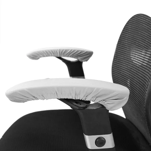 Vista 3 de Zerodis Fundas elásticas para reposabrazos de silla de oficina, cómodas y elásticas, almohadillas para reposabrazos para silla de escritorio