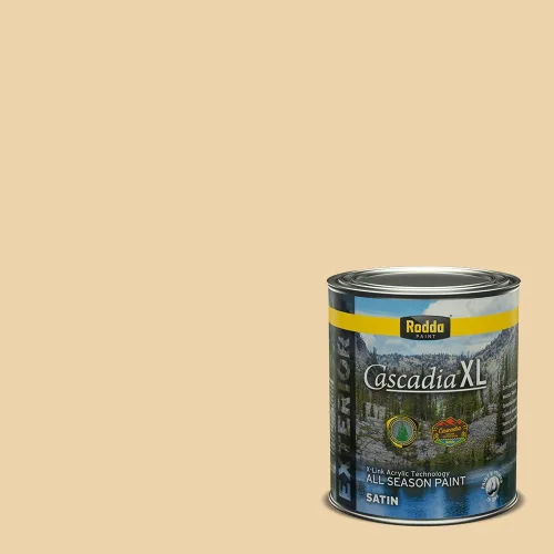 Vista 25 de Rodda Paint CASCADIA XL Pintura e imprimación satinada exterior en uno, cuarto de galón, otoño niño