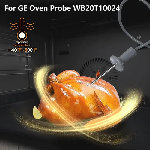 Vista 3 de Sonda de carne para horno GE WB20T10024 de repuesto OEM Ajuste directo