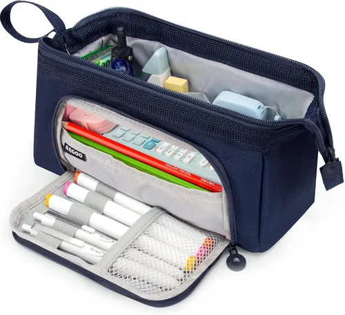 Vista 12 de Estuche Para Lápices de Gran Capacidad Estuche Grande Para Lápices Estética Especial Bolsa Escolar Para Bolígrafos Para Niñas Adolescentes