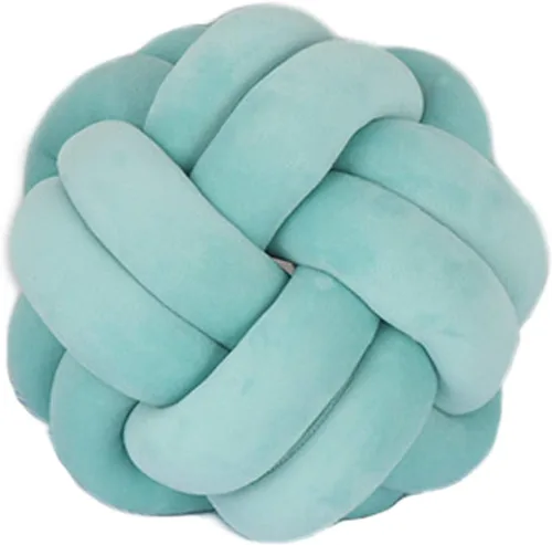 Vista 13 de Cyprinus Carpio Elastic Vevet - Almohada de 2 hebras hecha a mano con nudo Safa, cojín de suelo, resistente a las arrugas, bola de almohada