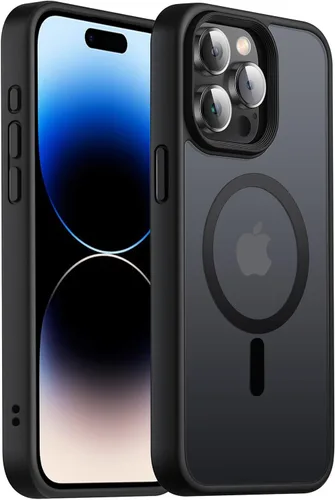 Vista 147 de Funda magnética para iPhone Air con protector de lente de cámara, protección grado militar de 10 pies, compatible con funda MagSafe Slim para iPhone