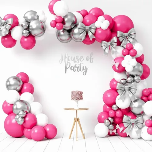 Vista 14 de HOUSE OF PARTY Globos azules metálicos: guirnalda de globos azules, globos metálicos azules de 5/12/18 pulgadas para decoraciones de graduación