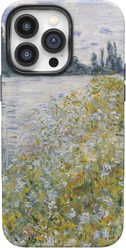 Vista 116 de Casely Funda para iPhone 14 Pro Viva La Vida Frida Kahlo Collage Floral Compatible con MagSafe Diseño protector audaz