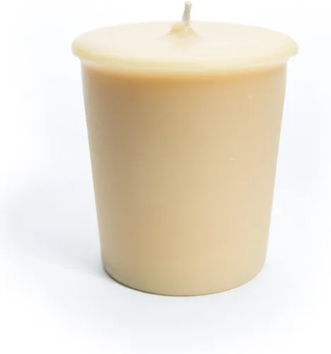 Vista 2 de Apple Harvest - Velas votivas de soja, perfumadas con aceites de fragancia naturales, 6 repuestos de velas votivas naturales beige, colección