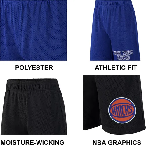 Vista 5 de Ultra Game Conjunto de 2 pantalones cortos de baloncesto oficiales de la NBA para jóvenes