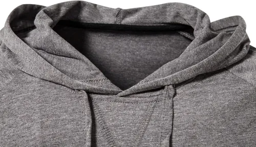 Vista 4 de MUSE FATH Sudaderas con capucha ligeras de manga larga para hombre