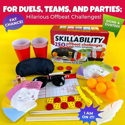 Vista 2 de QUOKKA Juegos de fiesta para adultos y familia – 250 desafíos I divertido grupo o actividad familiar con adolescentes, niños, amigos – Ideal