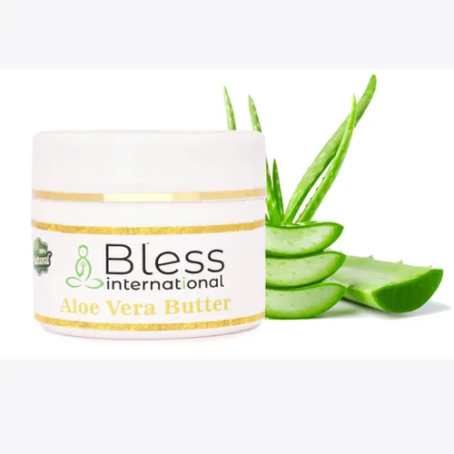 Vista 3 de Manteca de aloe vera orgánica cruda 100% pura, natural y sin refinar Hidratante para la piel para rostro, cuerpo y cabello 4 OZ/115 GM Marfil