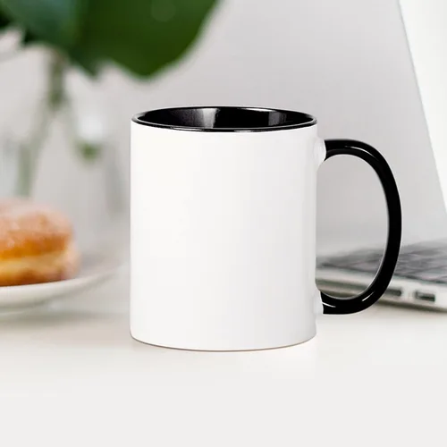 Vista 4 de CafePress Taza de café de cerámica con texto en inglés «Hello My Name Is Mary», de 11 oz (11.0 fl oz)