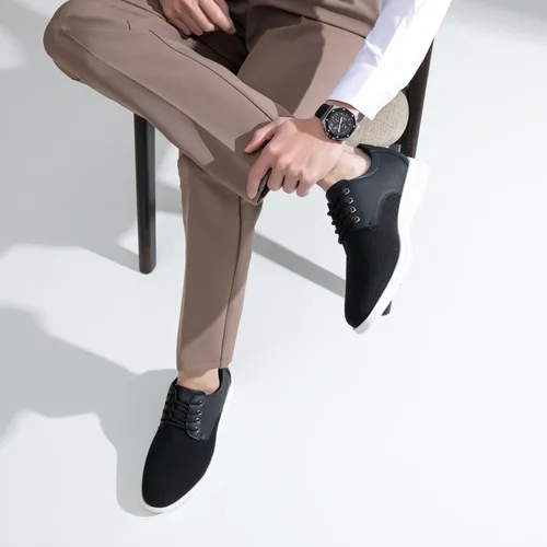 Vista 3 de Vostey Men's Casual Shoes Comfortable Mens Dress Sneakers Stylish Business Casual Shoes for Men