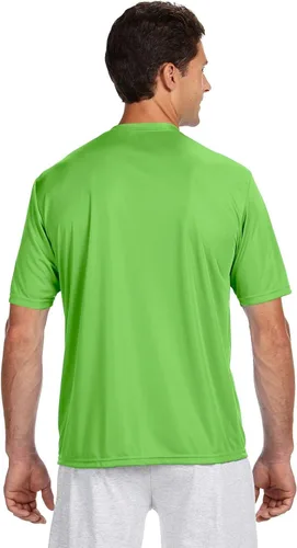 Vista 2 de Camisa de manga corta para hombre, tamaño A4