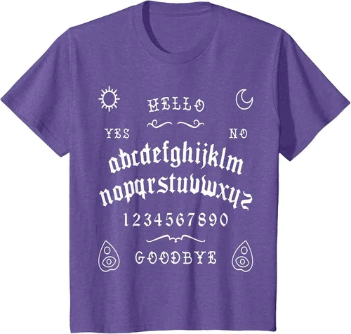 Vista 57 de Camiseta inspirada en la tabla Spirit Board Ouija Asphalt Grey