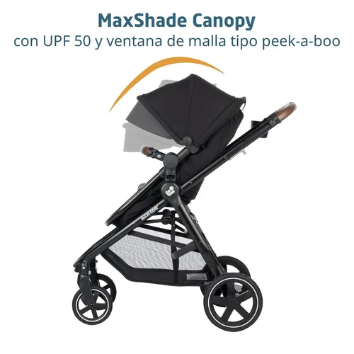 Vista 12 de Maxi-Cosi Zelia™ Luxe - Sistema de viaje modular 5 en 1 en color New Hope Black
