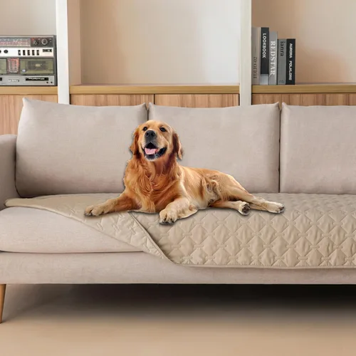 Vista 77 de gogobunny Manta para mascotas 3 veces más resistente, impermeable y a prueba de arañazos; protector de muebles reversible para perros y gatos, funda