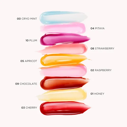 Vista 11 de Clarins Lip Comfort Oil Aceite labial hidratante, nutritivo y humectante Acabado ligero, alto brillo Calma, conforta y protege los labios