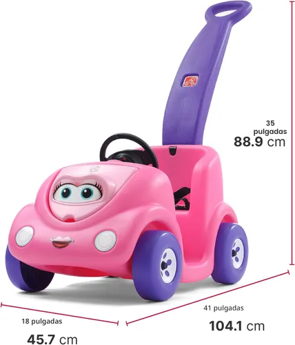 Vista 5 de Buggy para empujar, Step2, edición de aniversario, color rosa