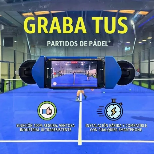 Vista 2 de Soporte móvil para grabación de pádel