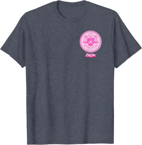 Vista 35 de Barbie The Movie - Camiseta con insignia de Ken Flamingo, Negro