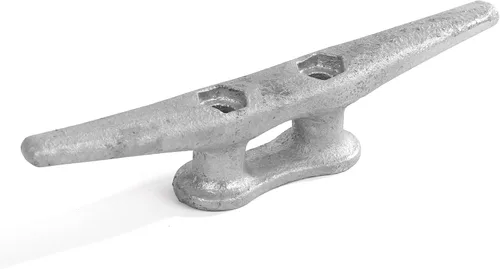 Vista 13 de True Atlantic Dock Cleats – Tacos galvanizados para barco, muelle de hierro para decoración marítima, costera y playa