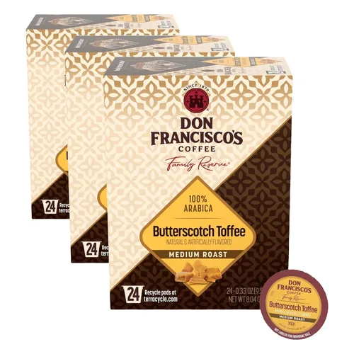 Vista 15 de Don Francisco's Blueberry - Cápsulas de café de una sola porción, tostado medio, 24 unidades Compatible con cafeteras Keurig, café 100% arábica