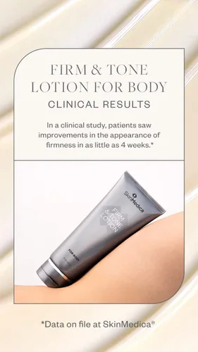 Vista 10 de SkinMedica Loción firme y tonificante para el cuerpo: loción corporal ideal para abordar los signos visibles de piel seca o envejecida para un
