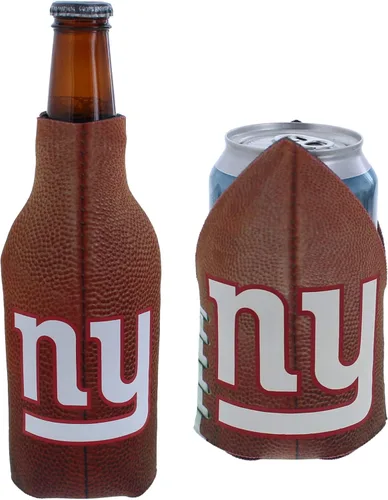 Vista 81 de Soporte aislante para latas y botellas de fútbol americano enfriador de bebidas Huggie (Nueva Orleans (Saints) - Negro) Nueva Orleans (Santos)