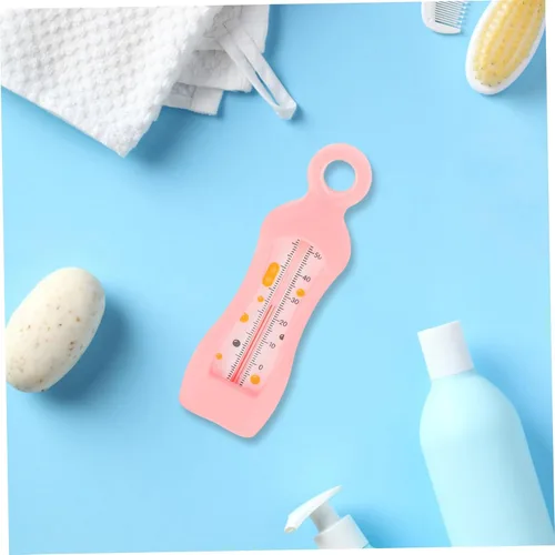Vista 5 de MERRYHAPY Termómetro de baño Termómetro de agua de baño para recién nacidos, material de polipropileno resistente, fácil de usar