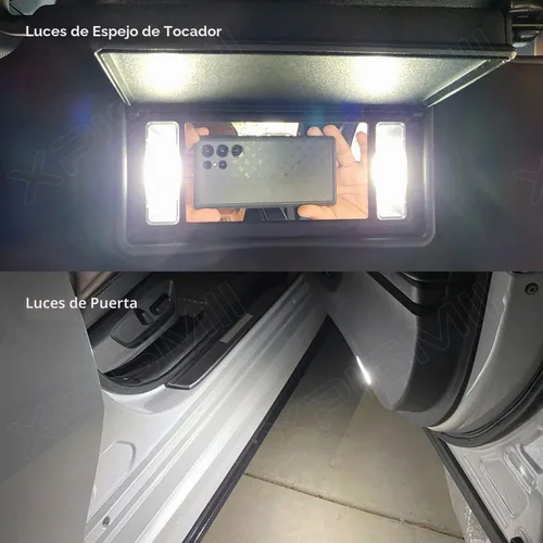 Vista 6 de Xpismii Kit de 13 piezas de luz LED interior Challenger de repuesto para Dodge Challenger 2008 2009 2010 2011 2012 2013 2014 2015 2016 2017 2018