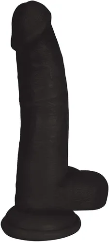 Vista 19 de Curve Novelties Jock Dong con bolas, negro, 6 pulgadas