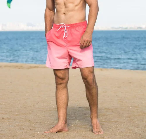 Vista 3 de MADHERO Mens Swim Trunks Short Bathing Suit with Mesh Lining Swimming Shorts