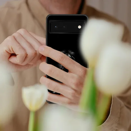 Vista 385 de Funda delgada para Google Pixel 4 XL, funda delgada de silicona de TPU suave a prueba de golpes para Google Pixel 4 XL, astronauta Galaxy