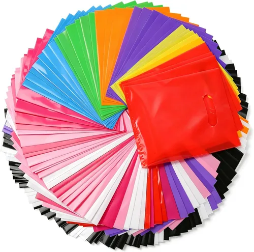 Vista 16 de 100 PCS Bolsas de Regalo Pequeñas Amarillas, Bolsas de Mercancía de 6"x8" para Pequeñas Empresas, Bolsas de Golosinas Bolsas de Favor de Fiesta
