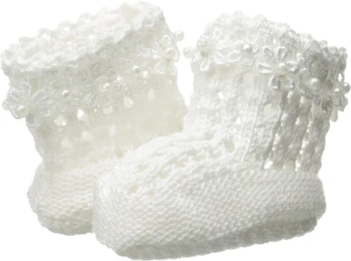 Vista 7 de Jefferies Socks Botín Daisy Pearl para bebé niña bebé