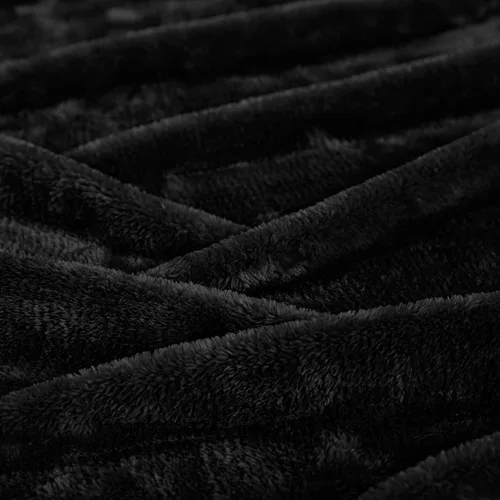 Vista 6 de Superior Manta Clásica de Forro Polar Sólido, Gruesa, Acogedora, Mantas Cálidas, Ropa de Cama y Manta de Sofá de Felpa Suave Aterciopelada, Linda