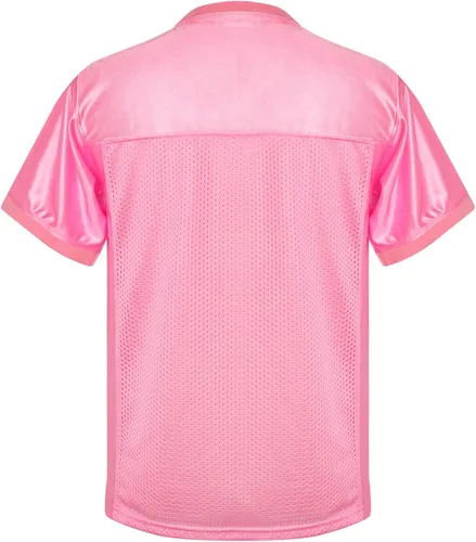 Vista 3 de Camiseta de fútbol en blanco para niños, camiseta deportiva de práctica atlética para niños, camiseta de hip hop para fiesta