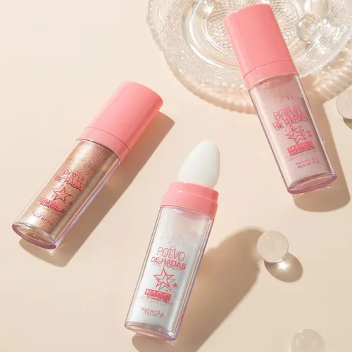 Vista 7 de Polvo De Hadas Polvo De Hadas - Polvo de Hadas 3D de Alto Brillo Polvo Suelto Purpurina Polvo de Colorete Facial Polvo Brillante para Ojos, Cara