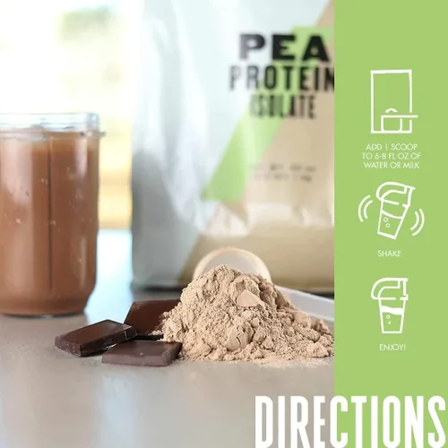 Vista 5 de Myprotein - MYVEGAN Polvo aislado de proteína de guisante - Aminoácidos naturales a base de plantas - Sin gluten y azúcar, vegano - Pan de plátano