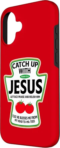 Vista 2 de Funda para iPhone 16 Ponte al día con Jesús