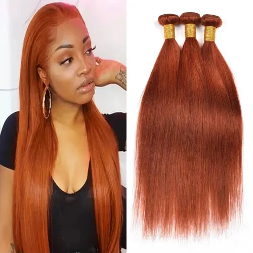 Vista 113 de Color 30 paquetes de cabello humano marrón onda del cuerpo paquetes 8 10 12 pulgadas brasileño virgen Remy extensiones de cabello humano doble trama
