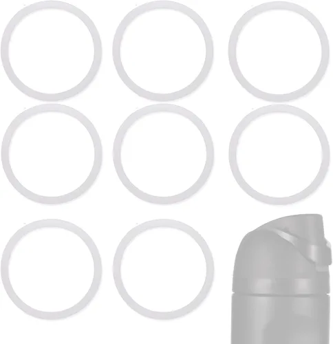 Vista 10 de 6 piezas de anillo de sellado de botella de agua de repuesto para Owala FreeSip, juntas de anillo O de sello de tapa de silicona, piezas de repuesto