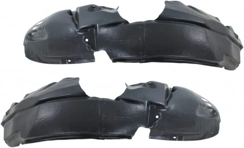 Vista 6 de Para Ford Fiesta 2011-2019 Fender Liner lado del conductor Delantero Hatchback/Sedan Plástico Reemplazo para FO1248153 615343549927