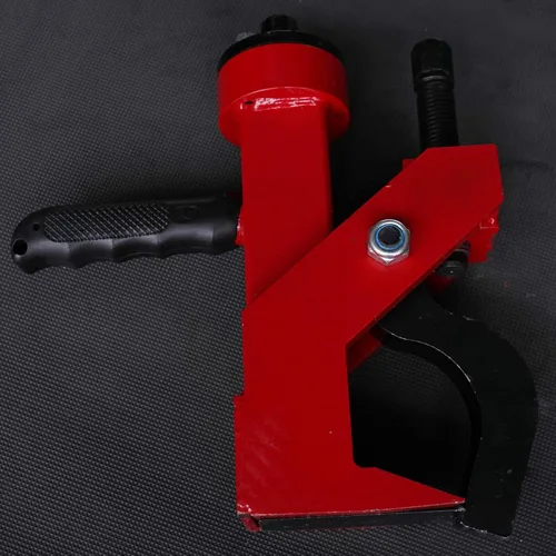 Vista 8 de Rompedor de cuentas de neumáticos universal para neumáticos, herramienta de cambio de cuentas de neumáticos manual rojo para automóvil, camión