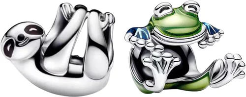 Vista 142 de Amufer S925 Charms for Women, compatible with Pandora Bracelets and Necklaces, Jewelry Gift