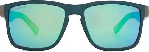 Vista 3 de Foster Grant SunLuv Seize The Moment - Gafas de sol cuadradas color verde azulado mate 2165in