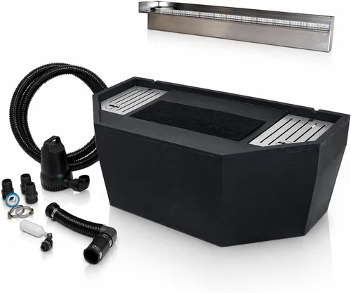 Vista 9 de Kit de derrame acrílico iluminado de 12 pulgadas que cambia de color con lavabo de 12 galones derrame LED que cambia de color, lavabo de 12