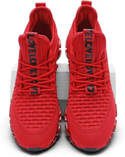 Vista 7 de Vooncosir - Zapatos de correr para mujer, cómodos, a la moda, antideslizantes, para el trabajo, zapato deportivo para caminar, zapatos atléticos