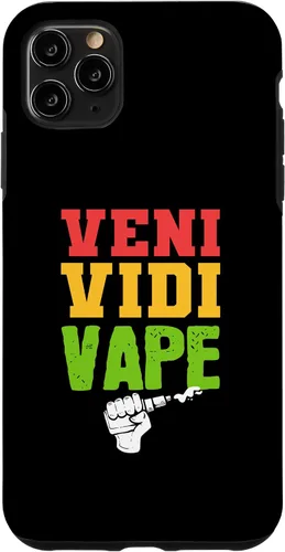 Vista 4 de Funda para iPhone 12 mini Veni Vidi Vape Smoker