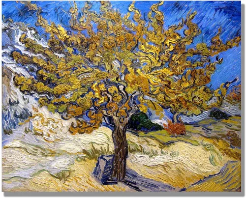 Vista 79 de ELITEAART- La noche estrellada por Vincent Van Gogh, pintura al óleo, reproducción de pintura al óleo, impresión en lienzo giclée, tamaño marcado